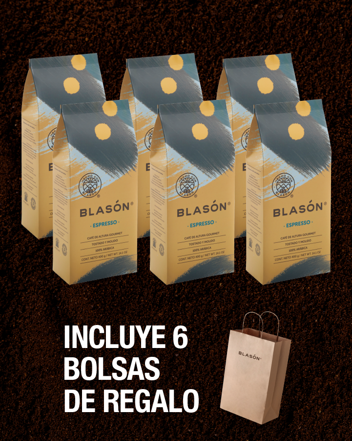 Pack Blasón Espresso x 6 [2.4 kg]