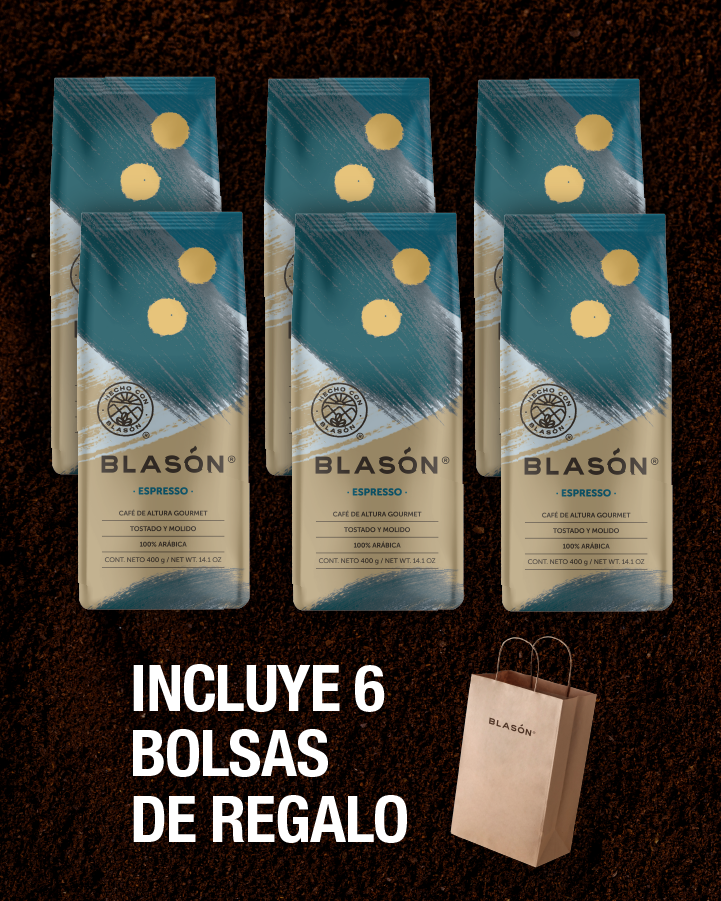 Pack Blasón Espresso x 6 [2.4 kg]